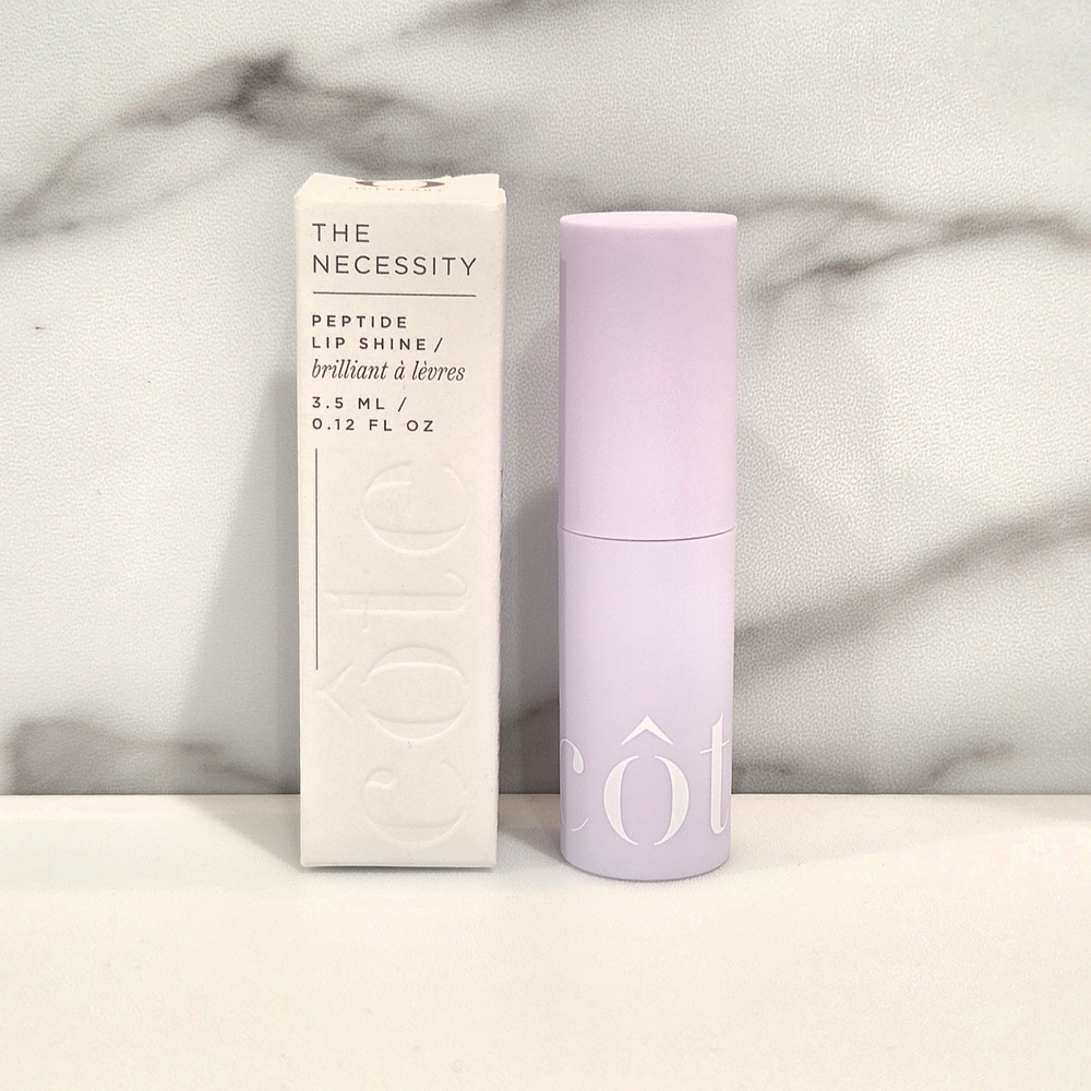 Cote Beauty The Necessity Peptide Lip Shine In Mulberry 3.5ml - NEW IN BOX